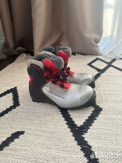 Детские Лыжные ботинки salomon