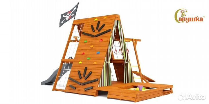 Детский игровой комплекс Савушка База 5 для улицы