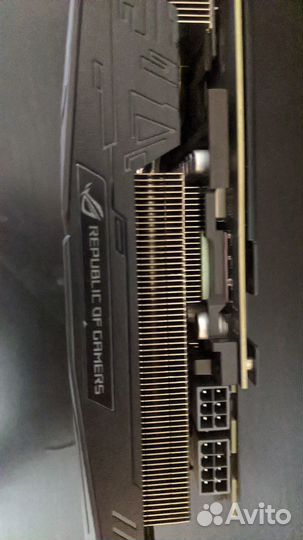 Видеокарта asus GeForce GTX 1080 strix OC