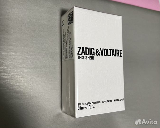 Zadig&Voltaire this is her новые оригинал