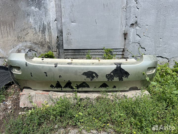 Бампер задний Калина