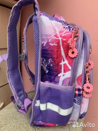 Рюкзак школьный ортопедический для девочки новый