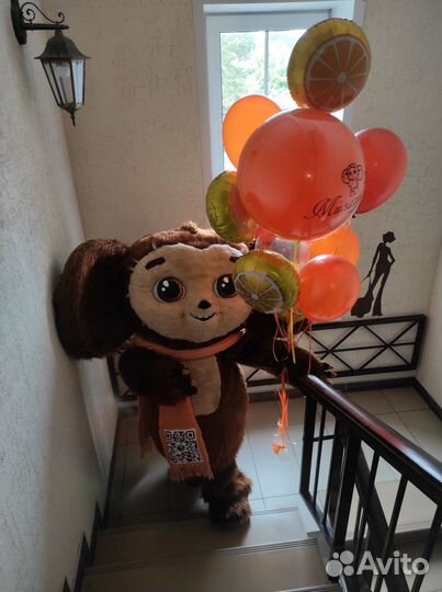 Чебурашка-Сибирский, ростовая кукла аниматор