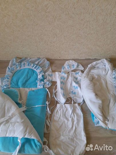 Конверт на выписку для мальчика осень/зима