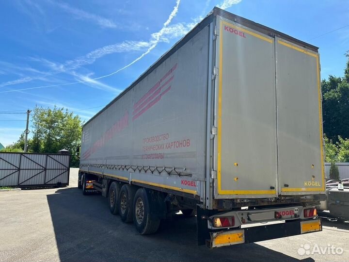 Полуприцеп шторно-бортовой Kogel SN24, 2012