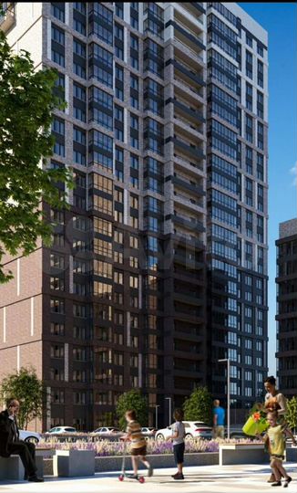 2-к. квартира, 60 м², 18/25 эт.