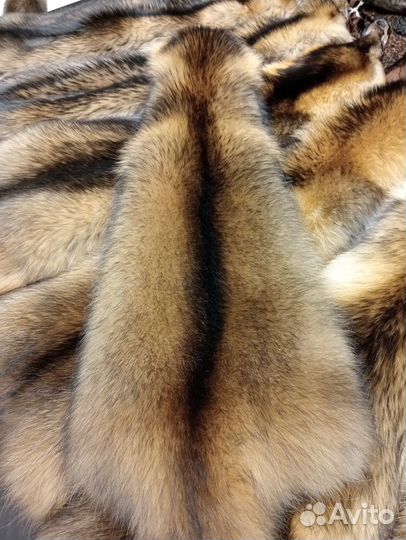 Шкурки енотовидной собаки, натуральный мех