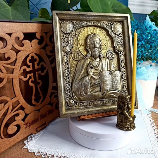 Икона Спас Вседержитель Подарочная упаковка