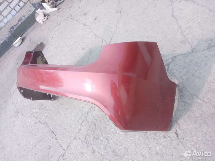 Задний бампер kia rio 3