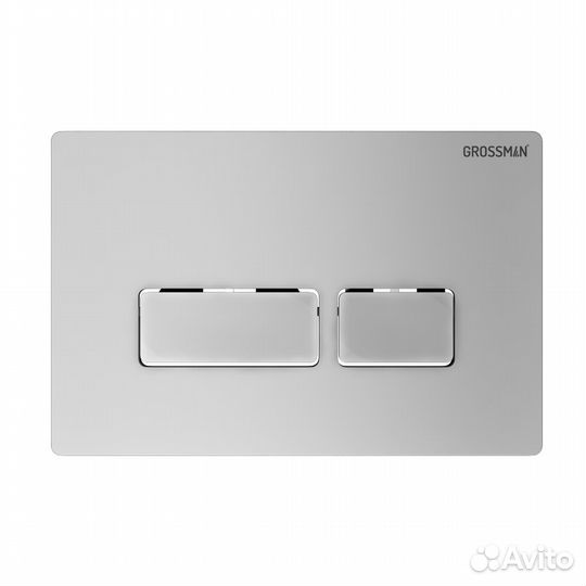 Комплект инсталяц. хром мат+унитаз GR-4441S Gross