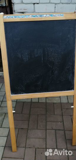 Доска для письма мелом и фломастером