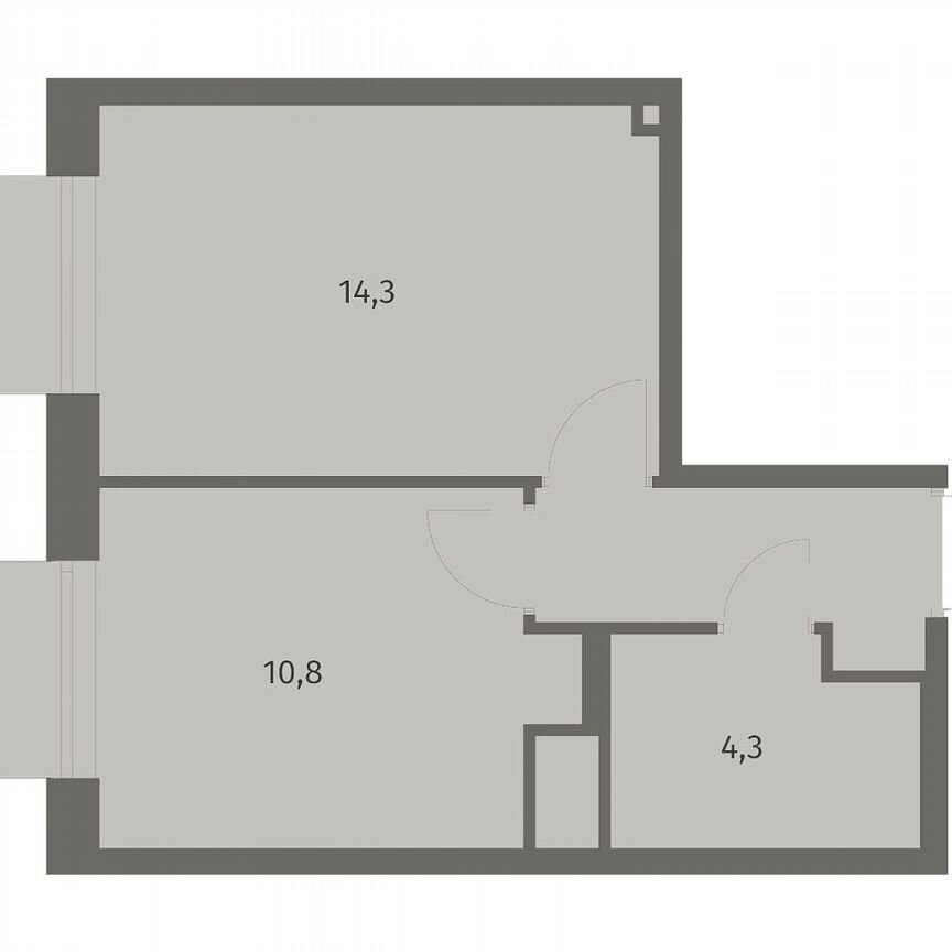 1-к. квартира, 33,5 м², 5/8 эт.