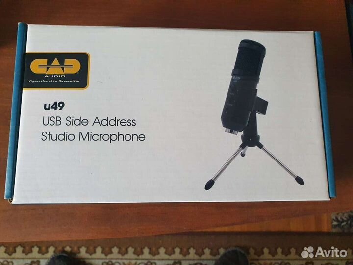 Студийный конденсаторный микрофон Cad u49