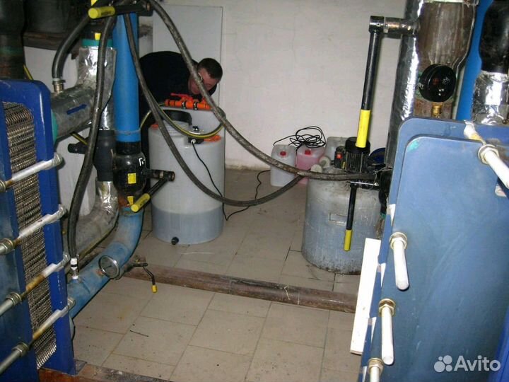 Промывка теплообменников