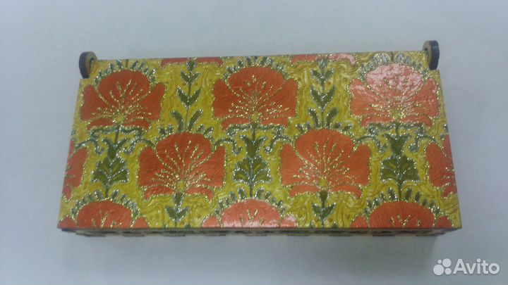 Купюрница 8см х17см х 3см h ручная работа дерево