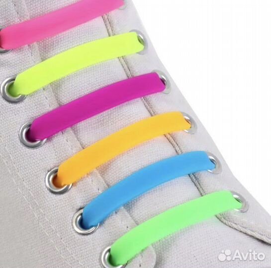 Силиконовые шнурки и резиновые