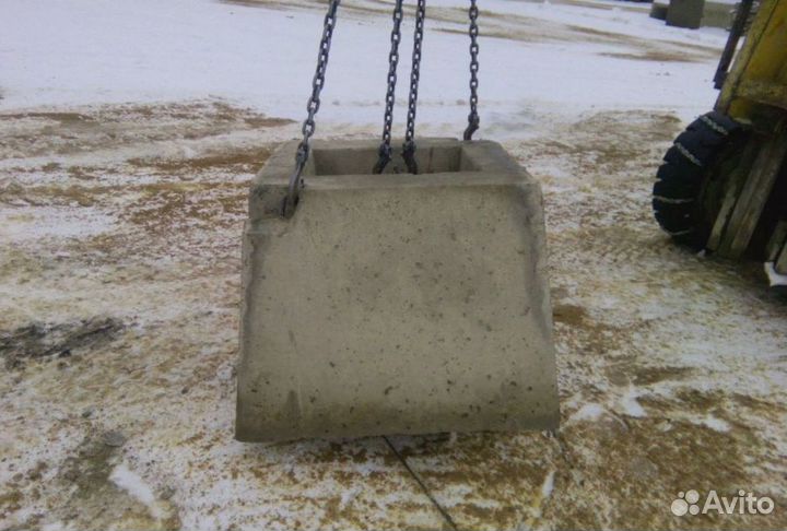 Стакан забота фо-2 (фундамент ограды)