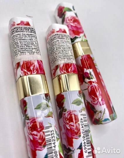 Dolce gabbana матовый лак для губ, тестеры
