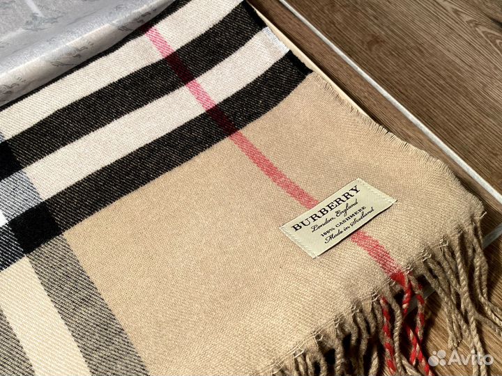 Шарф burberry кашемир