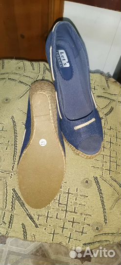Летние джинсовые туфли, новые