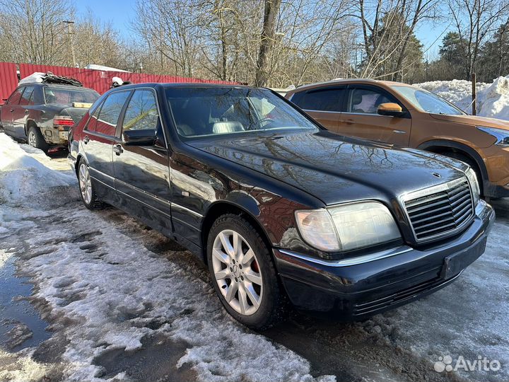 Разборка мерседес W140 1998г рестайлиг 119 985 4.2