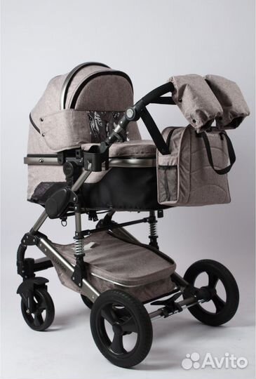 Коляска luxmom 3 в 1 бу