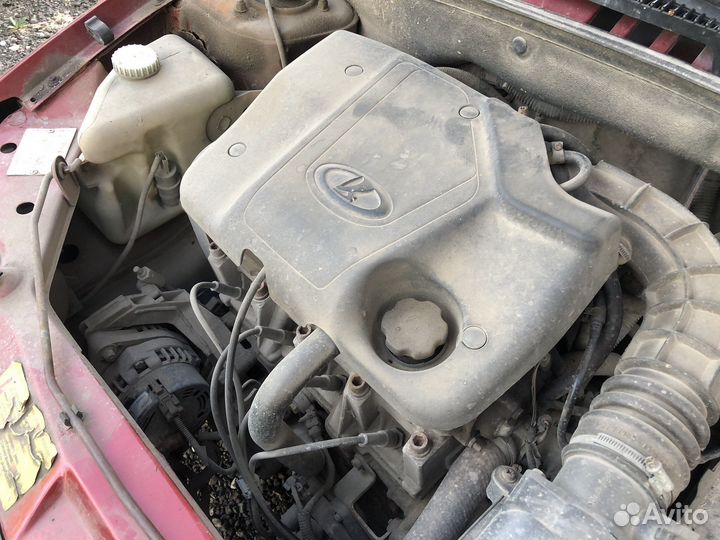 Двигатель на LADA kalina 1.6