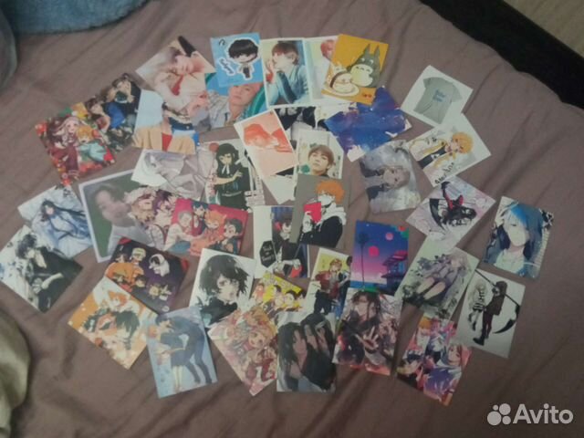 Карточки и наклейки бтс, bts, аниме, клинок