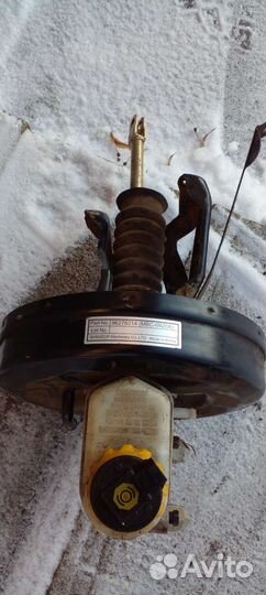 Вакуумный усилитель тормозов lanos