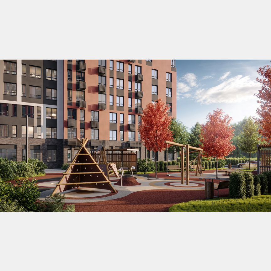 2-к. квартира, 51,5 м², 10/19 эт.