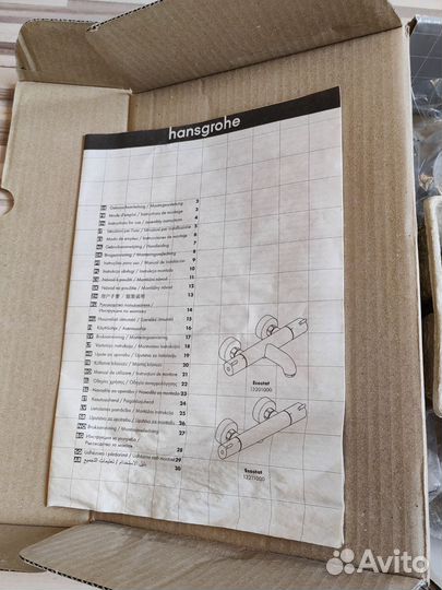 Смеситель с термостатом hansgrohe