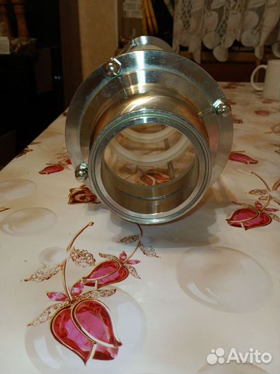 Колпачковая стеклянная царга