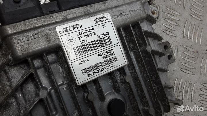 Блок управления двигателем Renault Megane
