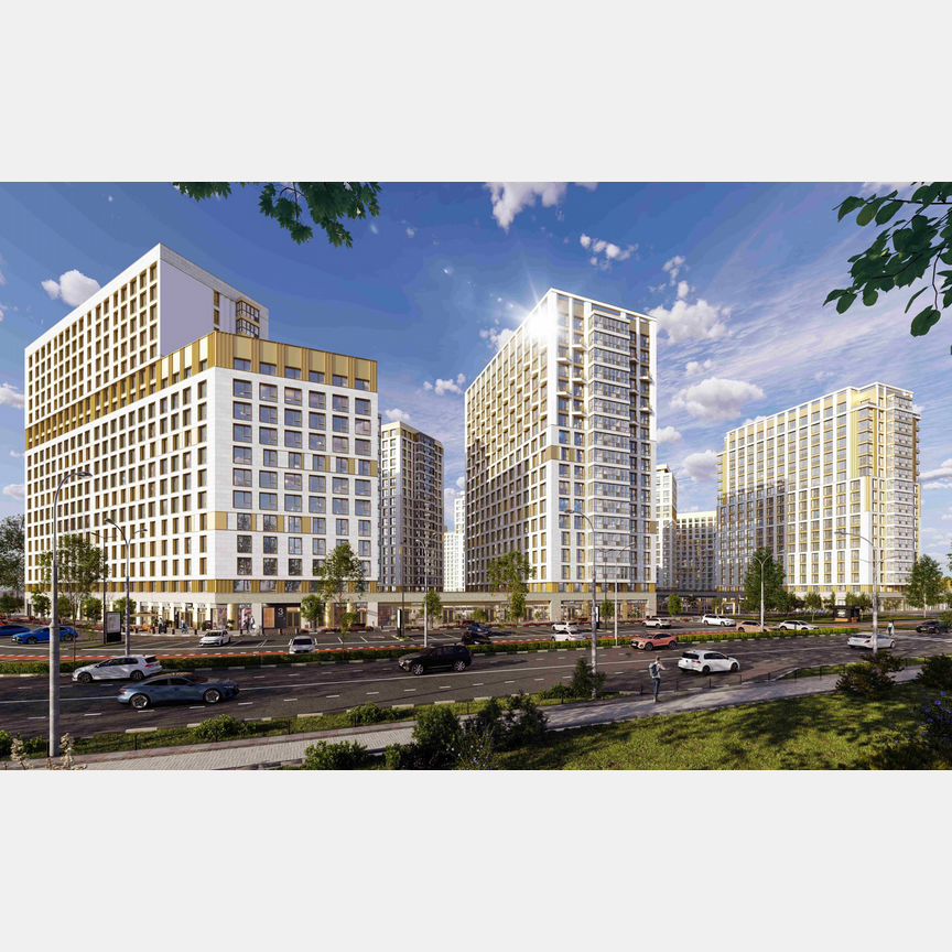 2-к. квартира, 59,2 м², 18/18 эт.