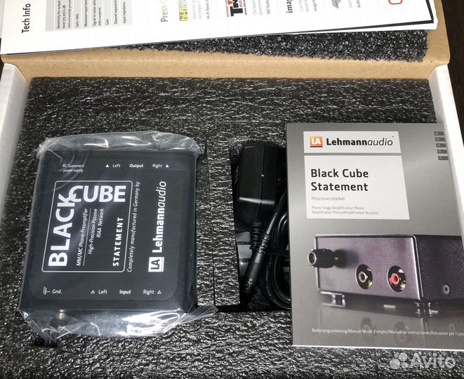 Фонокорректор Lehmann Audio Black Cube Statement