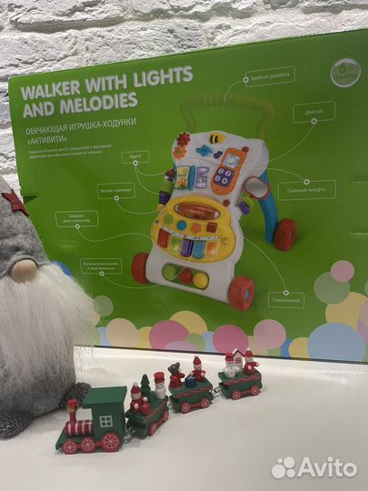 Пианино ходунок от baby go от 6 мес