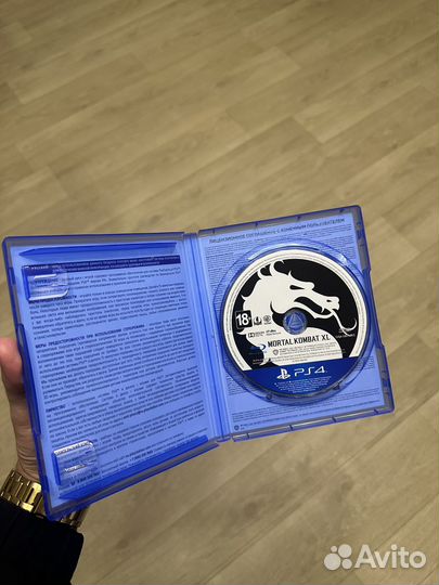 Оригинальный диск игра для PS4 Mortal Combat XL