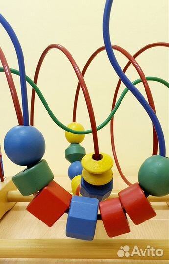 Лабиринт сортер IKEA. Деревянные игрушки