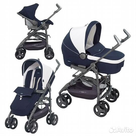 Коляска 3в1 +сумка. Итальянская Inglesina