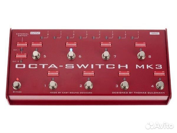 Carl Martin Octa Switch mkiii