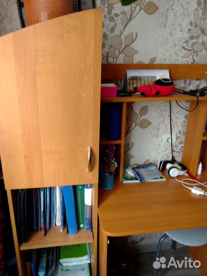 Компьютерный стол со шкафом бу