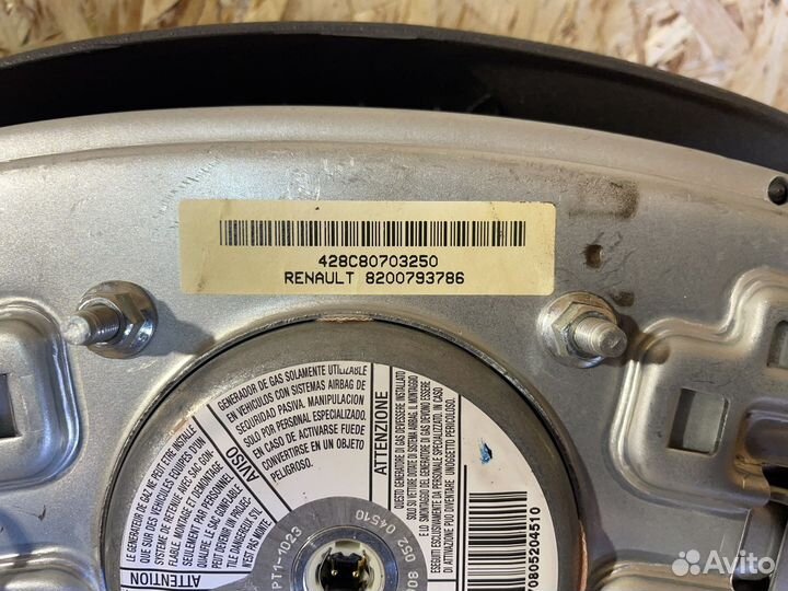 Подушка безопасности renault symbol