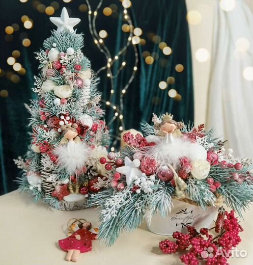 Елка венок новогодняя