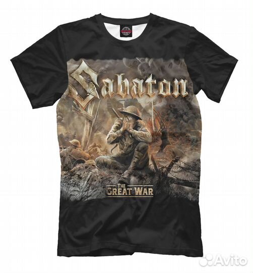 Футболка «Sabaton» Сланцы