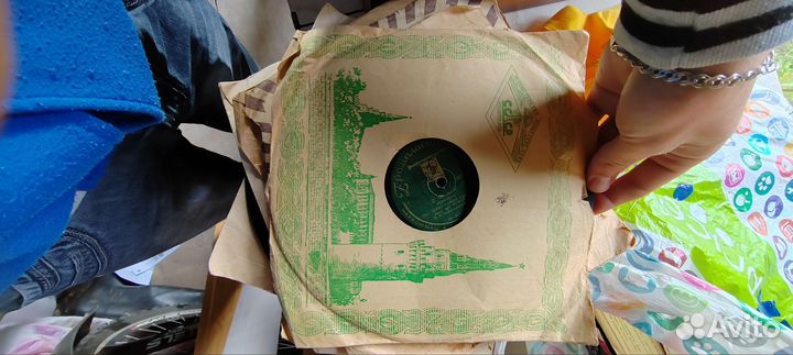 Пластинки для патефона