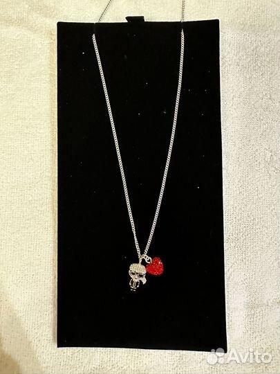 Подвеска серебро Karl Lagerfeld. оригинал