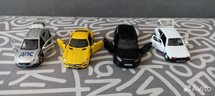 Детские машинки игрушки металлические