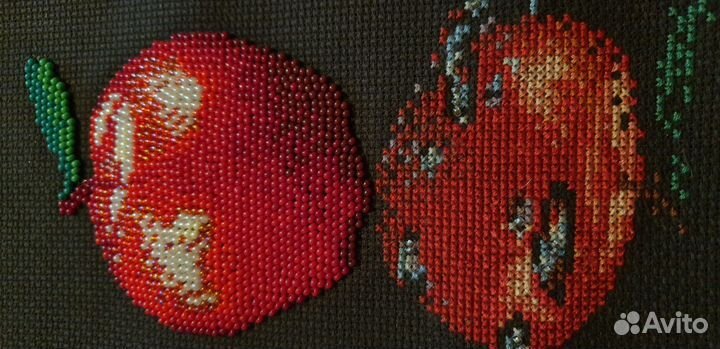 Готовая вышивка крестом бисером