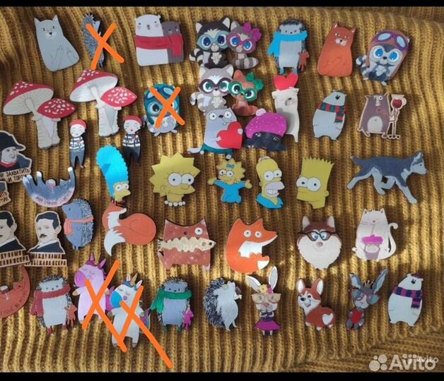 Эко значки, броши из дерева