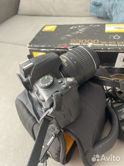 Зеркальный фотоаппарат nikon d3000